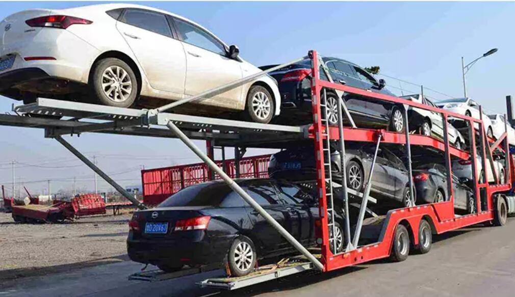 car carrier truck semi trailer (1