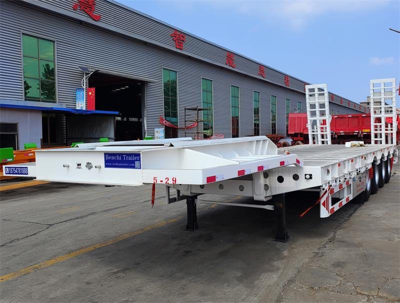 100T lowbed trailer