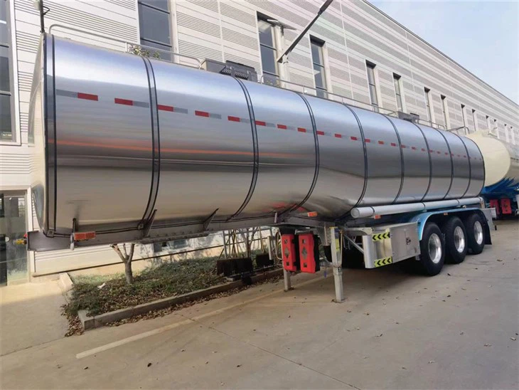40000L 3 Axles Fuel Tank Truck Semi Trailer